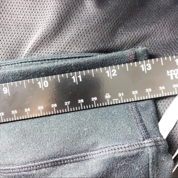 Fabletics Cropped Lace Up Hem Leggings Womens Black Small - Picture 6 of 6